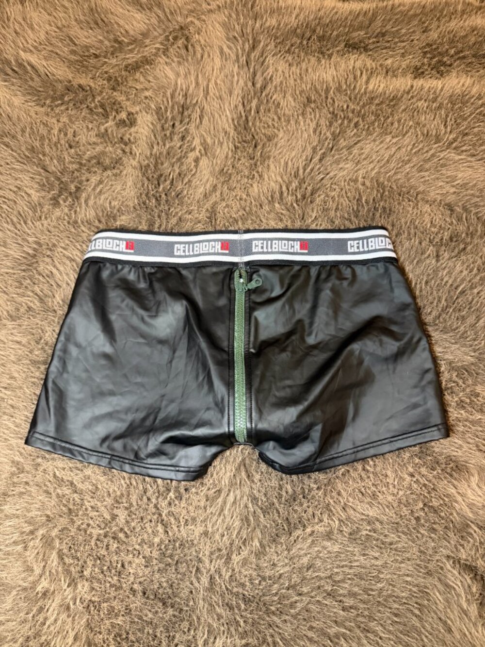 Barcode Berlin Mijail Boxer Black Green NWT Men’s XL Rare 91696 - Picture 8 of 12